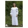 Lucrezia Shift Dress - White -Larp Inn lucrezia shift dress white