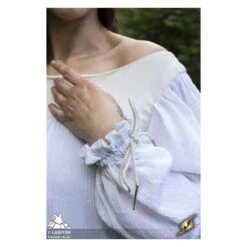 Lucrezia Shift Dress - White 12 Lucrezia Shift Dress - White -Larp Inn lucrezia shift dress white 2