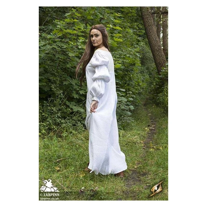 Lucrezia Shift Dress - White 9 Lucrezia Shift Dress - White - Image 7