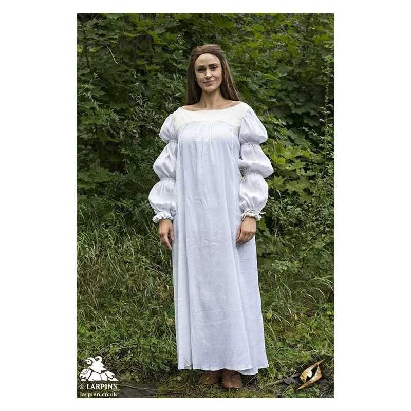 Lucrezia Shift Dress - White 3 Lucrezia Shift Dress - White