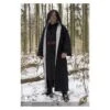 Magicians Robe - Black & Silver -Larp Inn magicians robe black silver