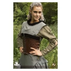 Margot Corset - Brown/Black