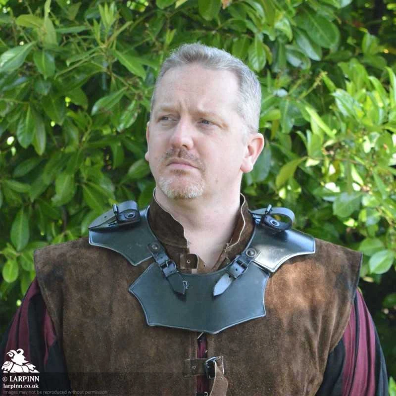 Mark Gorget Neck Plate - Dark 4 Mark Gorget Neck Plate - Dark - Image 2