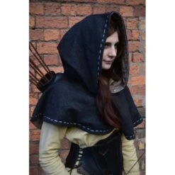 Medieval Hood - Grey