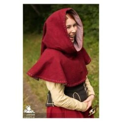 Medieval Hood - Red