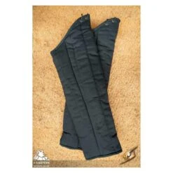 Medieval Warrior Gambeson Sleeves - Black