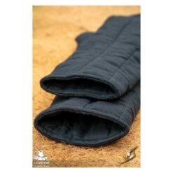 Medieval Warrior Gambeson Sleeves - Black -Larp Inn medieval warrior gambeson sleeves black 3