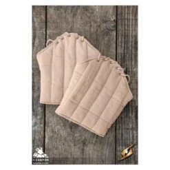 Medieval Warrior Gambeson Sleeves - Short - Beige