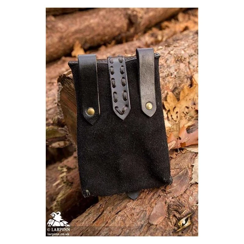 Merchant Suede Bag - Black 4 Merchant Suede Bag - Black - Image 2