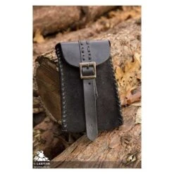 Merchant Suede Bag - Black