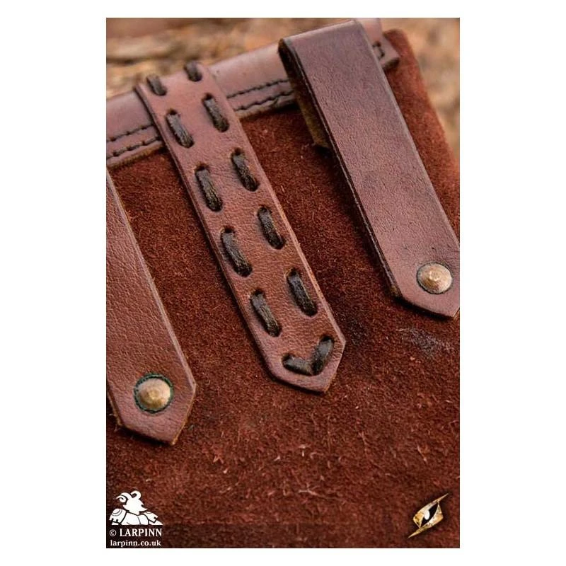 Merchant Suede Bag - Brown 5 Merchant Suede Bag - Brown - Image 3