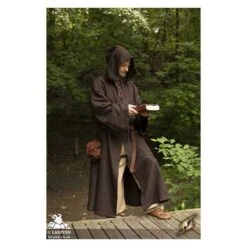 Monk Robe - Brown -Larp Inn monk robe brown 1