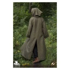 Monk Robe - Green -Larp Inn monk robe green 4