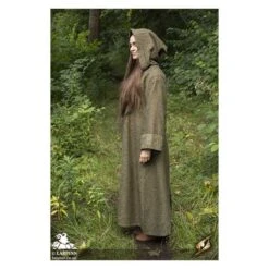 Monk Robe - Green -Larp Inn monk robe green 5