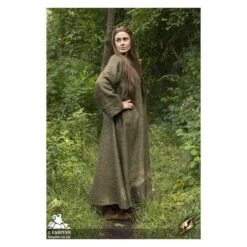 Monk Robe - Green -Larp Inn monk robe green 6