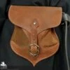 Myloch Leather Belt Pouch - Brown 2 Myloch Leather Belt Pouch - Brown -Larp Inn myloch leather belt pouch brown
