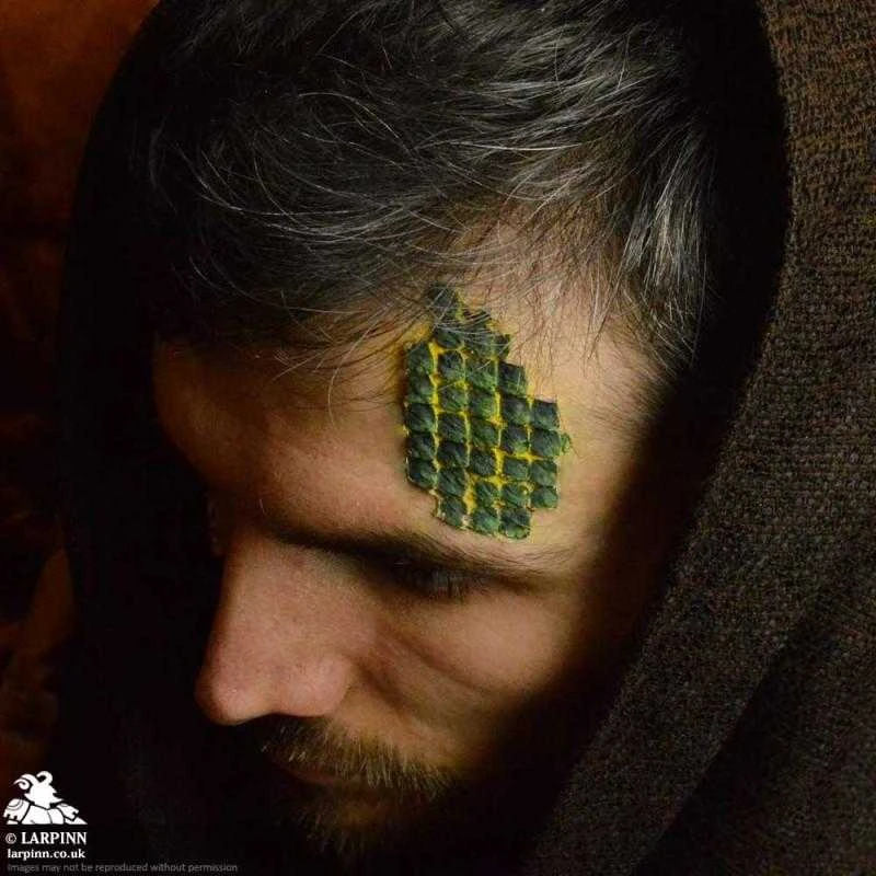 Naga Prosthetic - Snake Scale FX - Latex Free 9 Naga Prosthetic - Snake Scale FX - Latex Free - Image 7