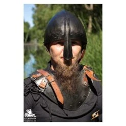 Neck Plate Gorget - Dark Warrior Armour
