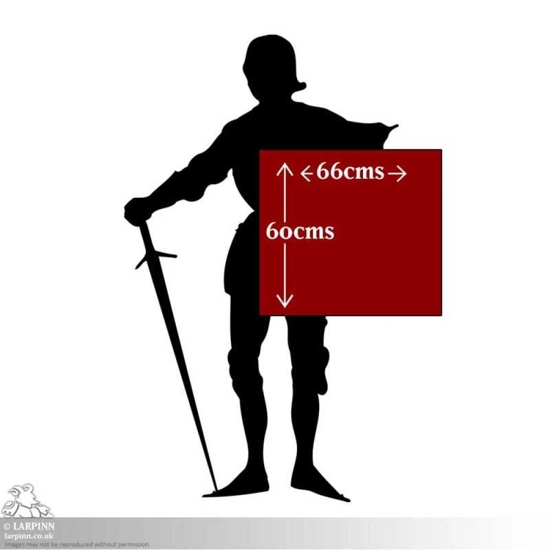 Ork Waanaz Shield - 24IN - LARP 7 Ork Waanaz Shield - 24IN - LARP - Image 5