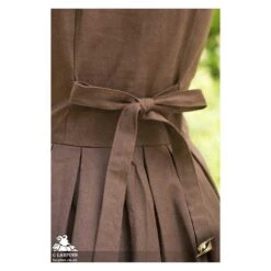 Peasant Dress - Dark Brown 13 Peasant Dress - Dark Brown -Larp Inn peasant dress dark brown 5