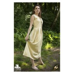 Peasant Dress - Desert Beige -Larp Inn peasant dress desert beige 2