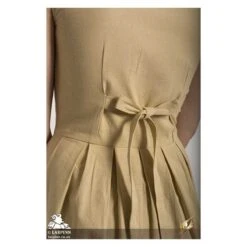 Peasant Dress - Desert Beige -Larp Inn peasant dress desert beige 5