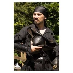 Pirate Tricorn - Leather Hat 11 Pirate Tricorn - Leather Hat -Larp Inn pirate tricorn leather hat 2