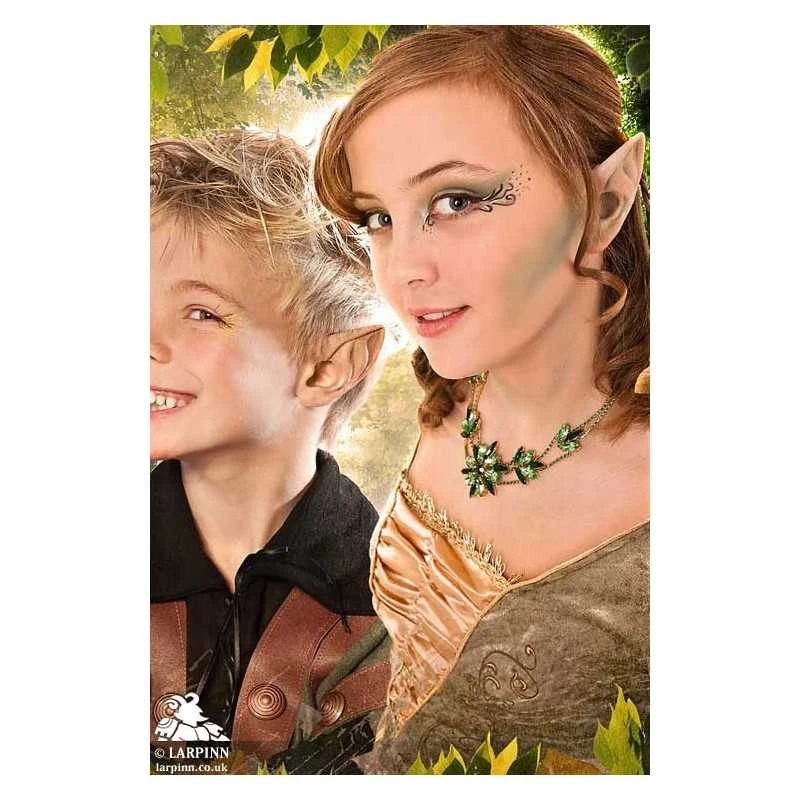 Pixie Ears - Pair Of Latex Ears & Spirit Gum 3 Pixie Ears - Pair Of Latex Ears & Spirit Gum