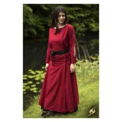 Priestess Dress - Dark Red