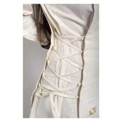 Priestess Dress - White 8 Priestess Dress - White -Larp Inn priestess dress white 2