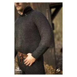 Ragnar Chainmail Shirt - Epic Black 9 Ragnar Chainmail Shirt - Epic Black -Larp Inn ragnar chainmail shirt epic black 3
