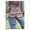Ranger Horizontal Dagger Scabbard - Brown 2 Ranger Horizontal Dagger Scabbard - Brown -Larp Inn ranger horizontal dagger scabbard brown