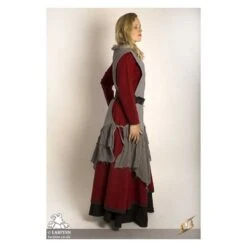 Raven Dress - Grey 10 Raven Dress - Grey -Larp Inn raven dress grey 2