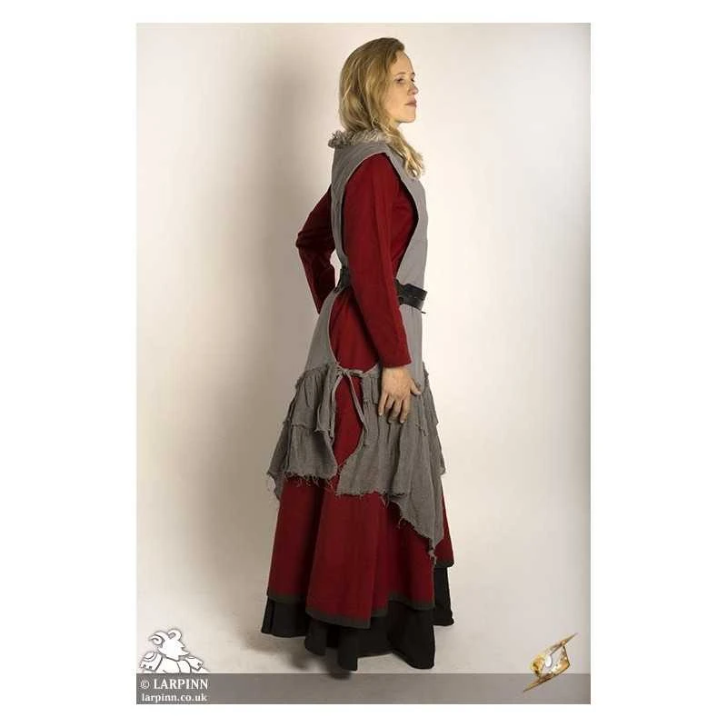 Raven Dress - Grey 5 Raven Dress - Grey - Image 3