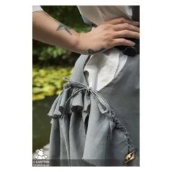 Raven Dress - Grey 12 Raven Dress - Grey -Larp Inn raven dress grey 4
