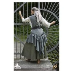 Raven Dress - Grey 13 Raven Dress - Grey -Larp Inn raven dress grey 5