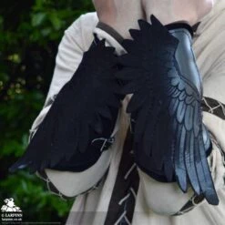 Raven Wing Bracers 8 Raven Wing Bracers -Larp Inn raven wing bracers 2