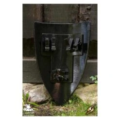 Red Templar Shield - 36IN X 24IN - LARP -Larp Inn red templar shield 36in x 24in larp 1