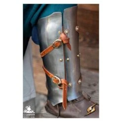 Renegade Greaves - Steel -Larp Inn renegade greaves steel 2