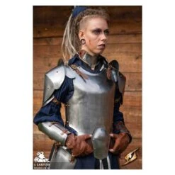 Renegade Shoulders - Steel 11 Renegade Shoulders - Steel -Larp Inn renegade shoulders steel 4