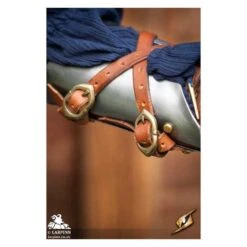 Renegade Vambracers - Steel -Larp Inn renegade vambrace matte finish 3