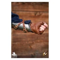 Renegade Vambracers - Steel -Larp Inn renegade vambrace matte finish 4