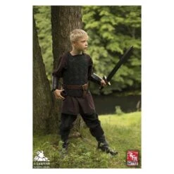 RFB Childrens Viking Leather Armour - Black 7 RFB Childrens Viking Leather Armour - Black -Larp Inn rfb childrens viking leather armour black 2