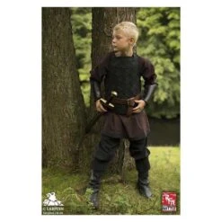 RFB Childrens Viking Leather Armour - Black