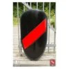 RFB Large Kite Shield - Black/Red - 39IN X 24IN - LARP -Larp Inn rfb large kite shield blackred 39in x 24in larp