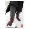 RFB Leg Protection Greaves - Epic Dark Metal -Larp Inn rfb leg protection greaves epic dark metal