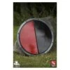 RFB Round Shield - Red & Black - 20IN - LARP -Larp Inn rfb round shield red black 20in larp