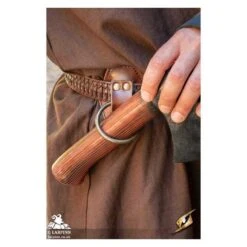 Ring Holder - Faux Leather - Black -Larp Inn ring holder faux leather black 4