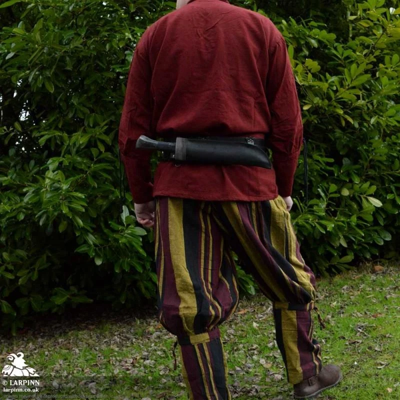 Rogue Horizontal Dagger Scabbard - Black 4 Rogue Horizontal Dagger Scabbard - Black - Image 2