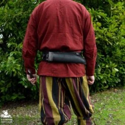 Rogue Horizontal Dagger Scabbard - Black 7 Rogue Horizontal Dagger Scabbard - Black -Larp Inn rogue horizontal dagger scabbard black 2